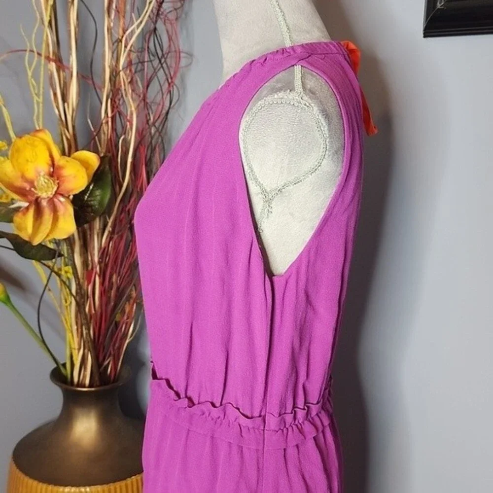 Kate Spade New York Katia Crepe Sheath Dress in Purple Size Small